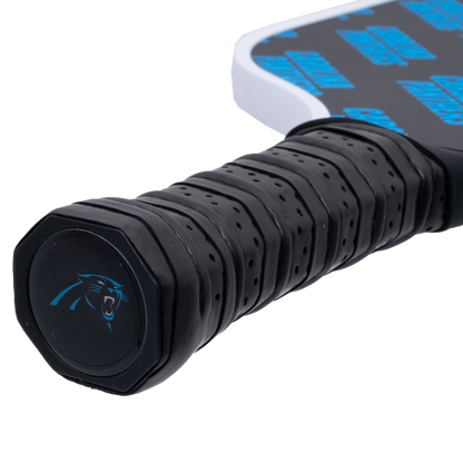 Carolina Panthers pickleball paddle handle logo