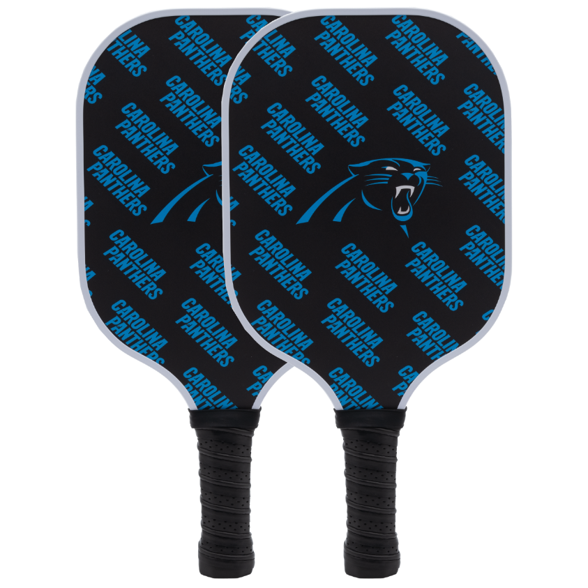 Carolina Panthers pickleball paddle set