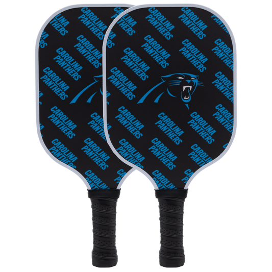 Carolina Panthers pickleball paddle set