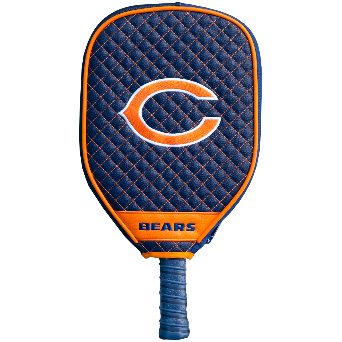 Chicago Bears Navy quilted pickleball paddle cover