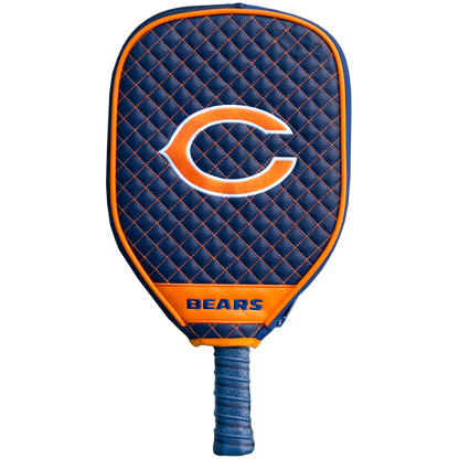 Chicago Bears Navy quilted pickleball paddle cover