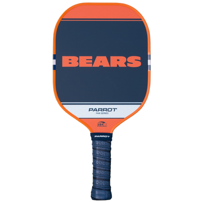 Chicago Bears Sport Plus pickleball paddle back view