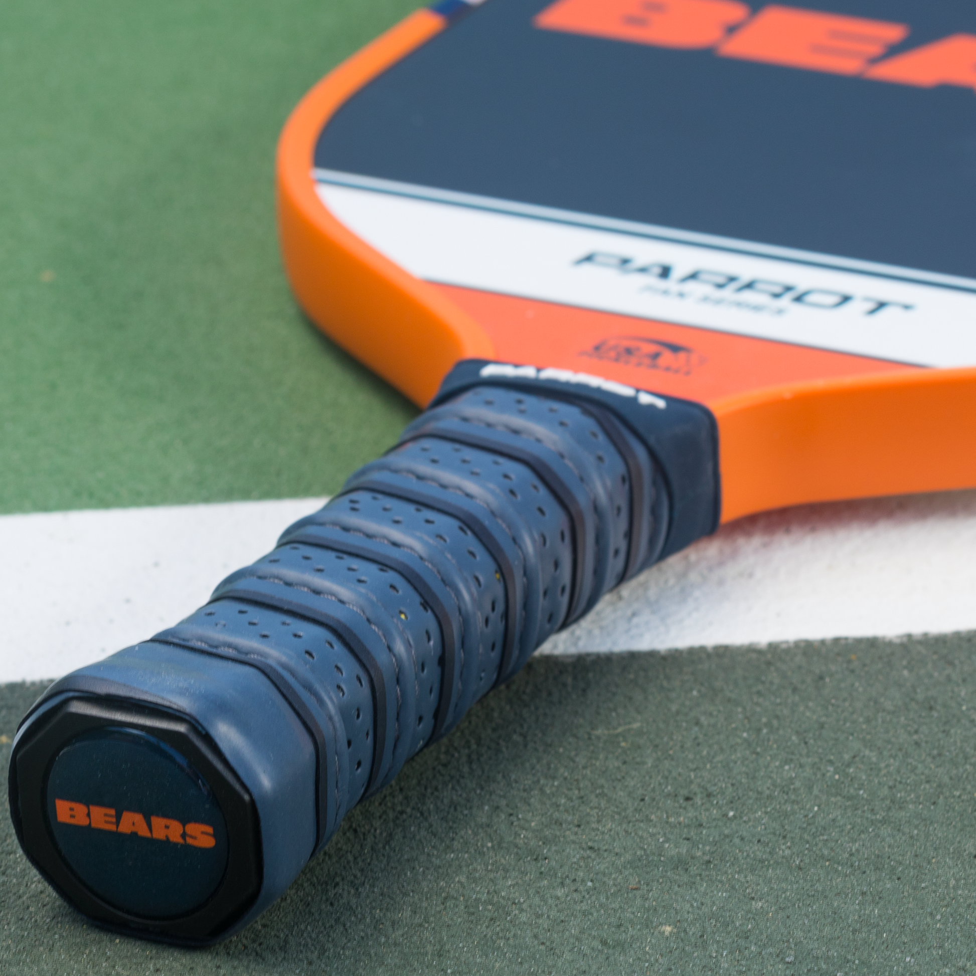 Chicago Bears Sport Plus pickleball paddle on the court
