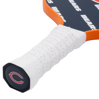 Chicago Bears pickleball paddle handle logo