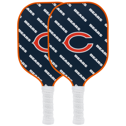 Chicago Bears pickleball paddle set