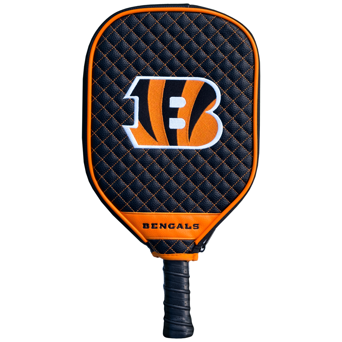 Cincinnati Bengals quilted pickleball paddle cover