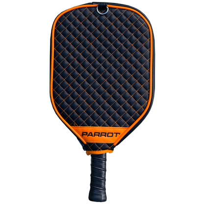 Cincinnati Bengals quilted pickleball paddle cover back view