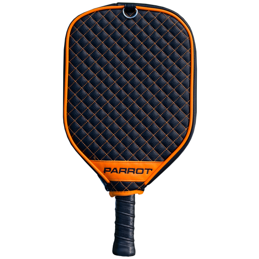 Cincinnati Bengals quilted pickleball paddle cover back view