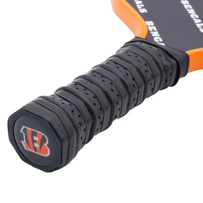 Cincinnati Bengals pickleball paddle handle logo