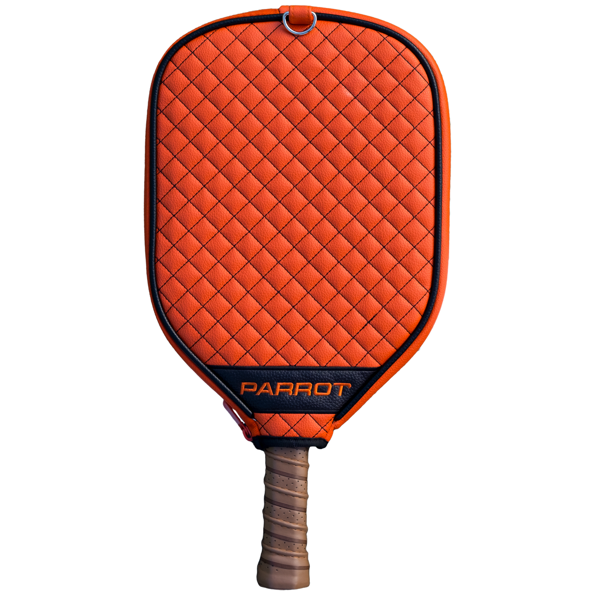 Cleveland Browns quilted pickleball paddle cover back view
