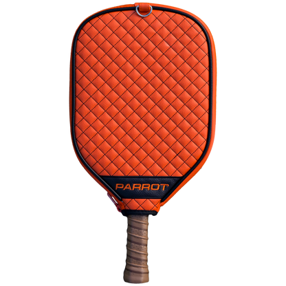 Cleveland Browns quilted pickleball paddle cover back view