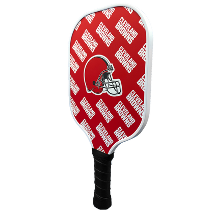 Cleveland Browns pickleball paddle back view