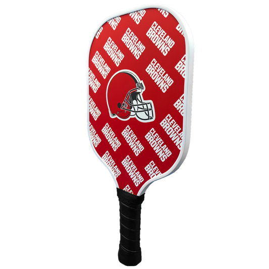 Cleveland Browns pickleball paddle back view
