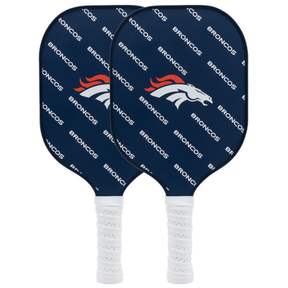 Denver Broncos pickleball paddle set
