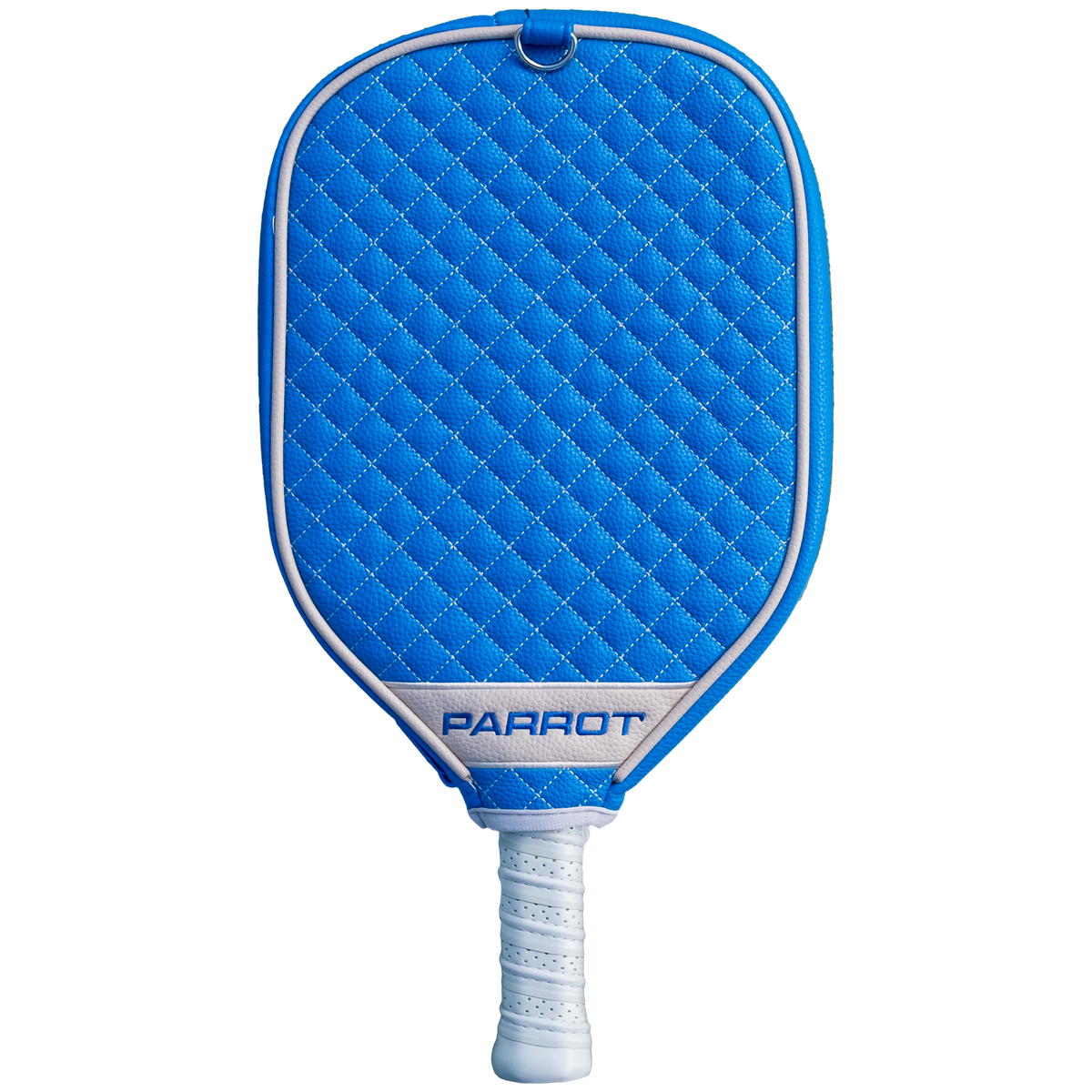 Detroit Lions quilted pickleball paddle cover back view