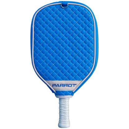 Detroit Lions quilted pickleball paddle cover back view