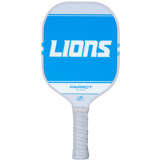 Detroit Lions Sport Plus pickleball paddle back view