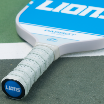 Detroit Lions Sport Plus pickleball paddle on the court