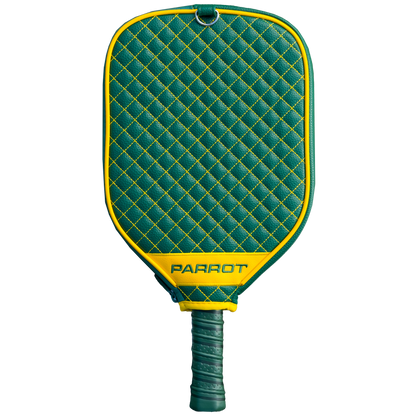 Green Bay Packers quilted pickleball paddle cover back view