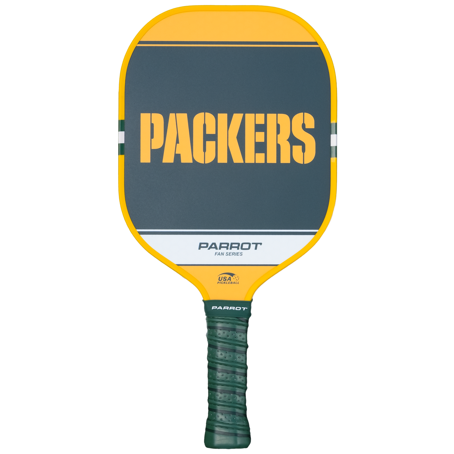Green Bay Packers Sport Plus pickleball paddle back view
