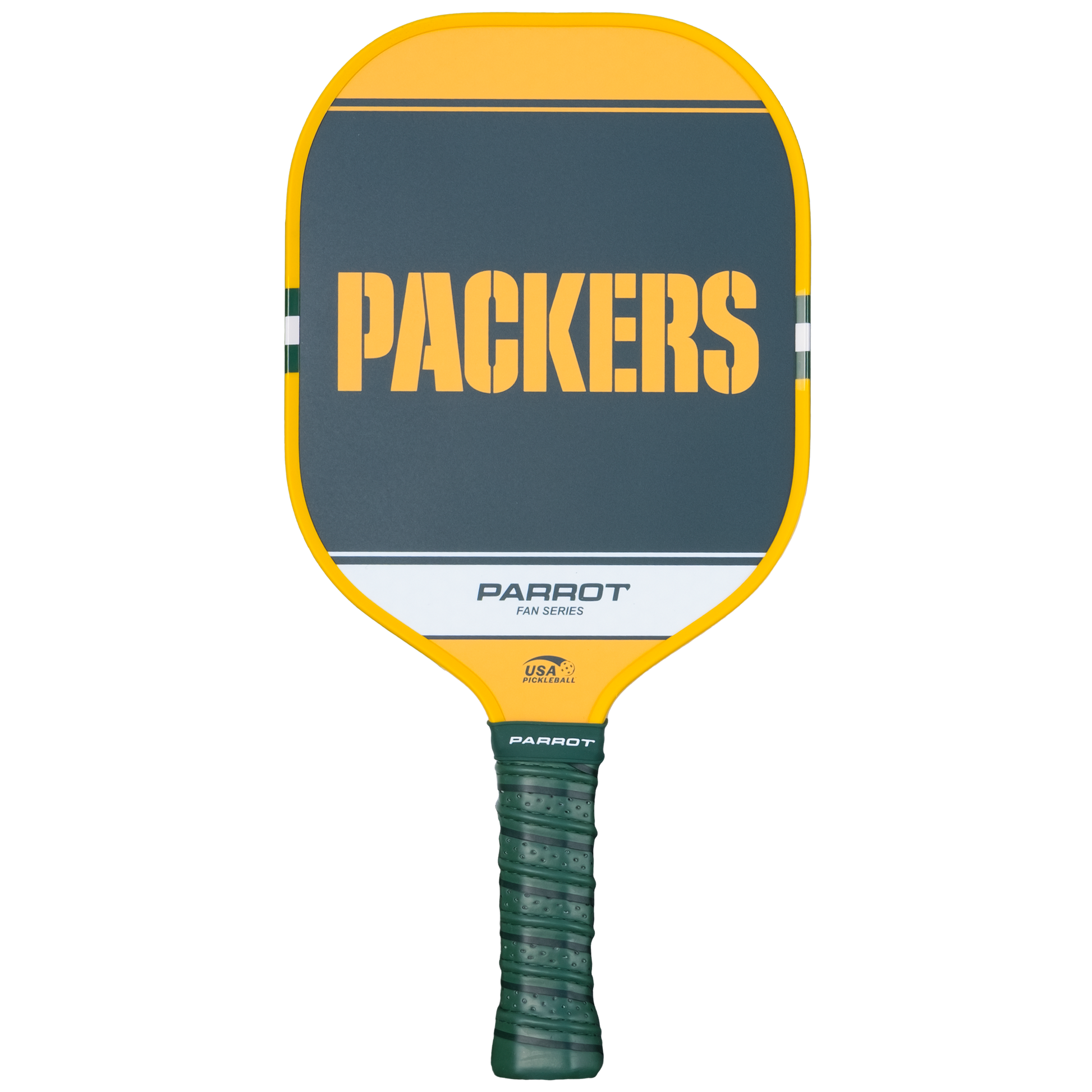 Green Bay Packers Sport Plus pickleball paddle back view
