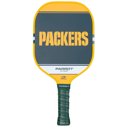Green Bay Packers Sport Plus pickleball paddle back view