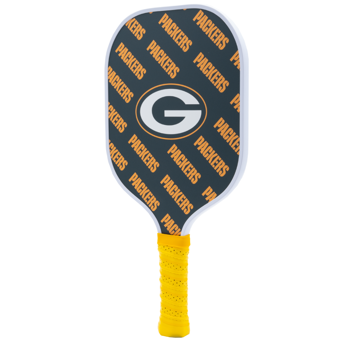 Green Bay Packers pickleball paddle back view
