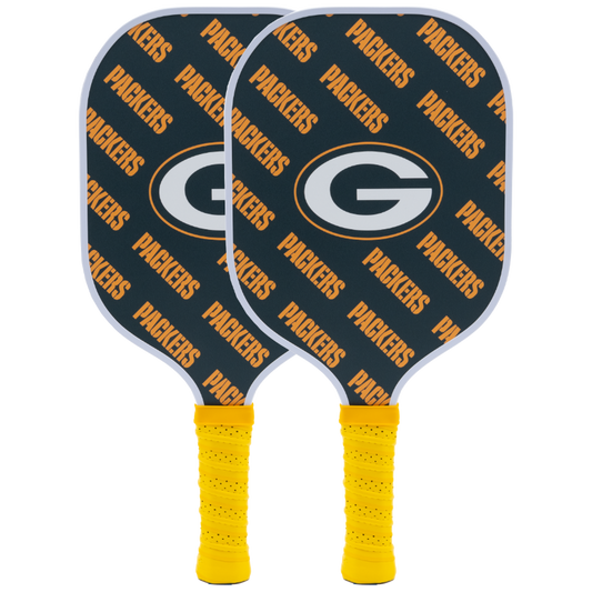 Green Bay Packers pickleball paddle set