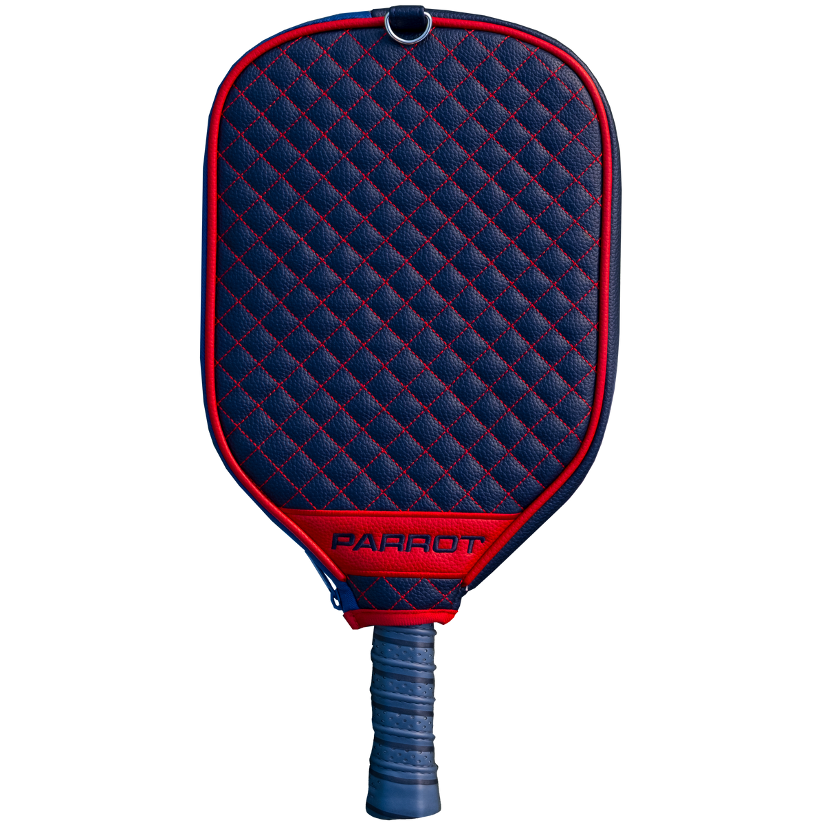 Houston Texans quilted pickleball paddle cover back view