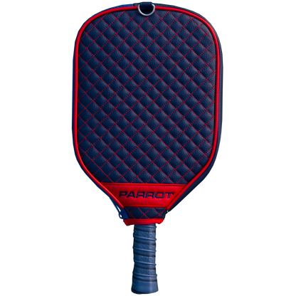 Houston Texans quilted pickleball paddle cover back view
