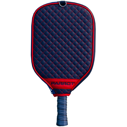 Houston Texans quilted pickleball paddle cover back view
