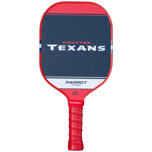 Houston Texans Sport Plus pickleball paddle back view