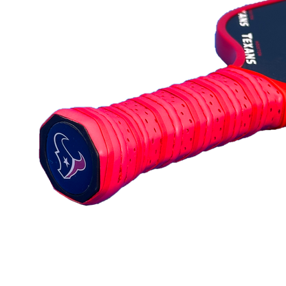 Houston Texans pickleball paddle handle logo
