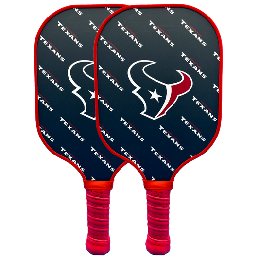 Houston Texans pickleball paddle set