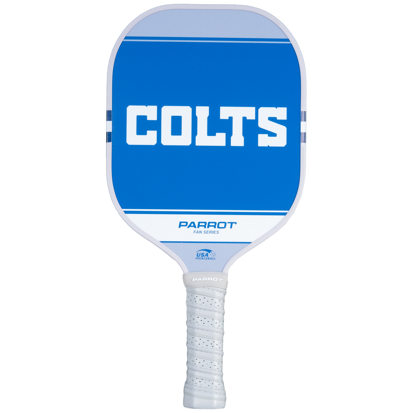 Indianapolis Colts Sport Plus pickleball paddle back view