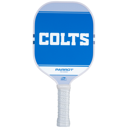 Indianapolis Colts Sport Plus pickleball paddle back view