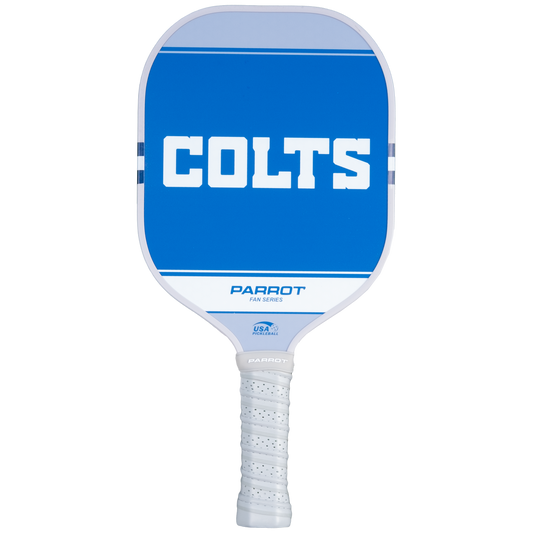 Indianapolis Colts Sport Plus pickleball paddle back view