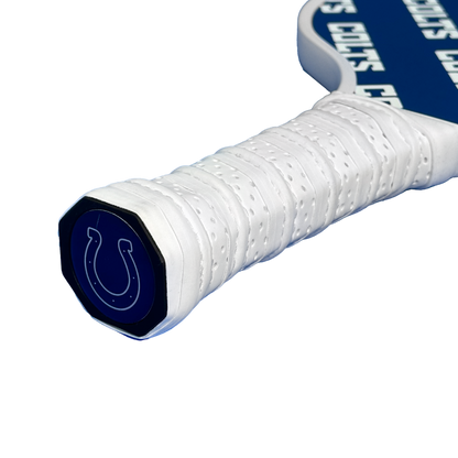 Indianapolis Colts pickleball paddle handle logo