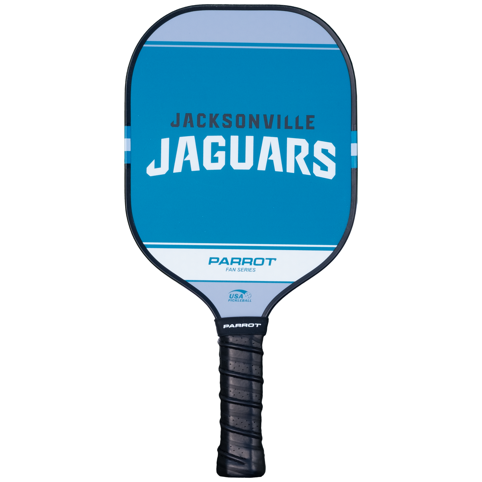 Jacksonville Jaguars Sport Plus pickleball paddle back view