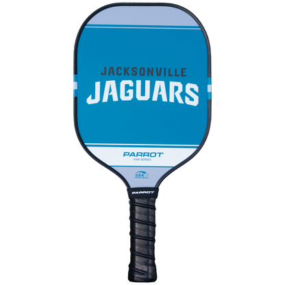 Jacksonville Jaguars Sport Plus pickleball paddle back view
