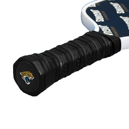 Jacksonville Jaguars pickleball paddle handle logo
