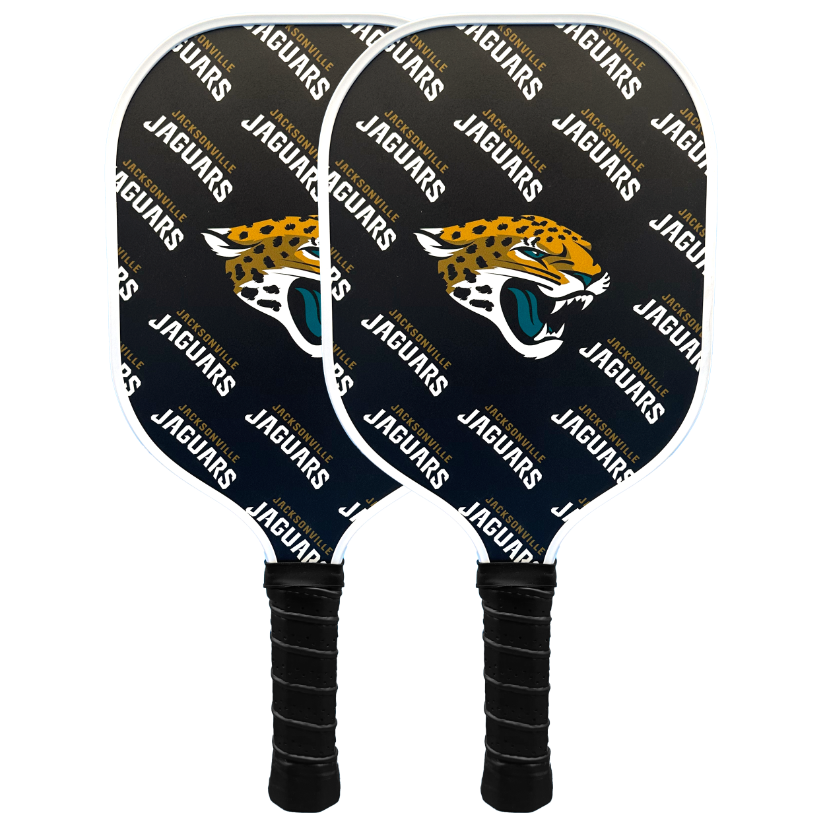 Jacksonville Jaguars pickleball paddle set