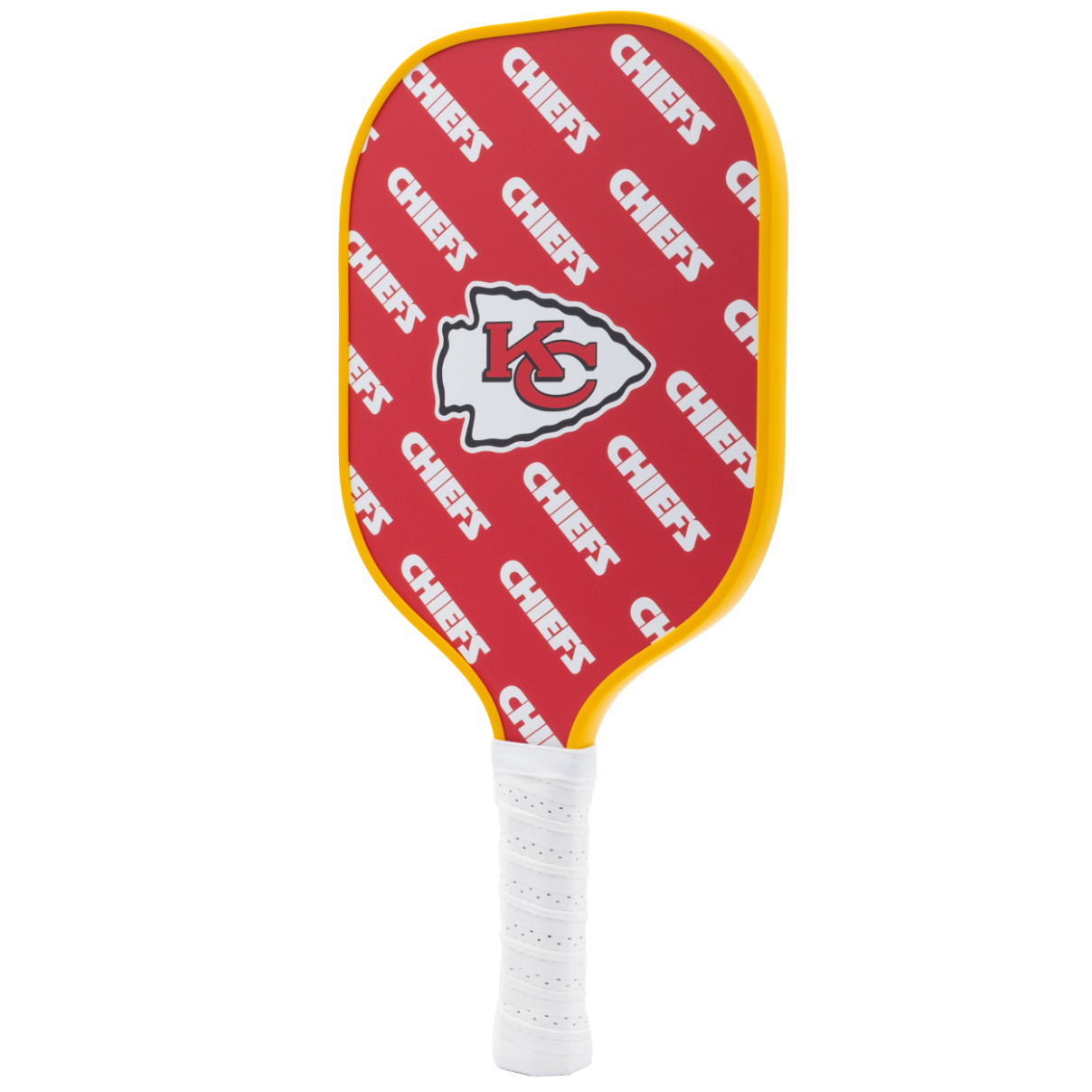 Kansas City Chiefs pickleball paddle back view