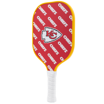 Kansas City Chiefs pickleball paddle back view