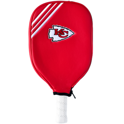 Kansas City Chiefs pickleball paddle cover