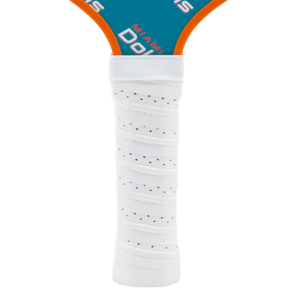 Miami Dolphins pickleball paddle handle grip