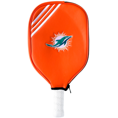 Miami Dolphins pickleball paddle cover