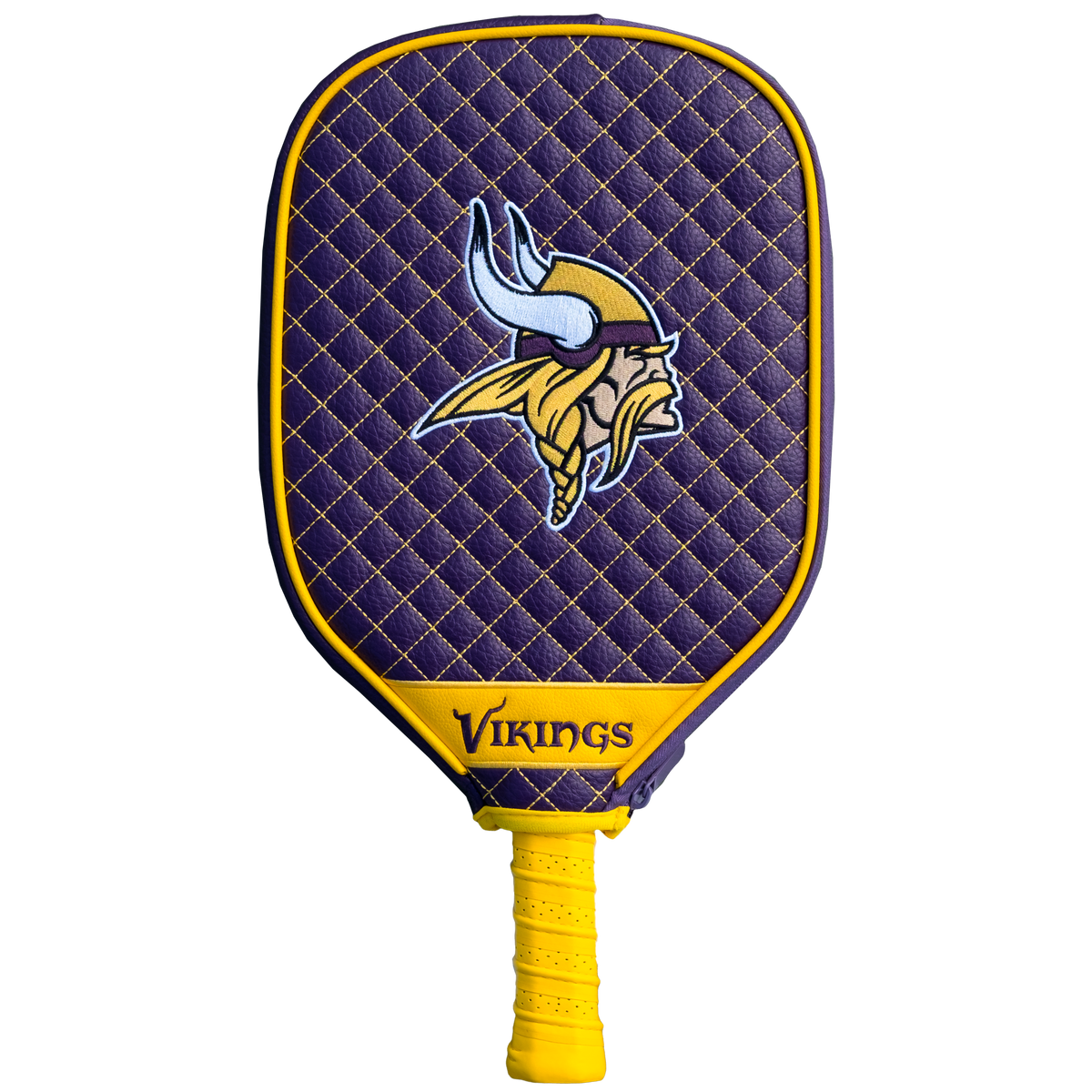Minnesota Vikings quilted pickleball paddle cover