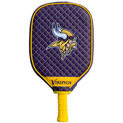 Minnesota Vikings quilted pickleball paddle cover