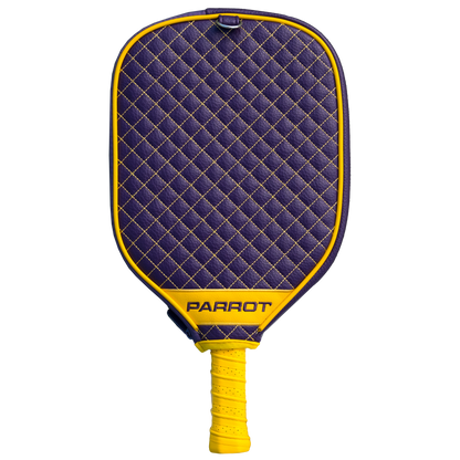 Minnesota Vikings quilted pickleball paddle cover back view
